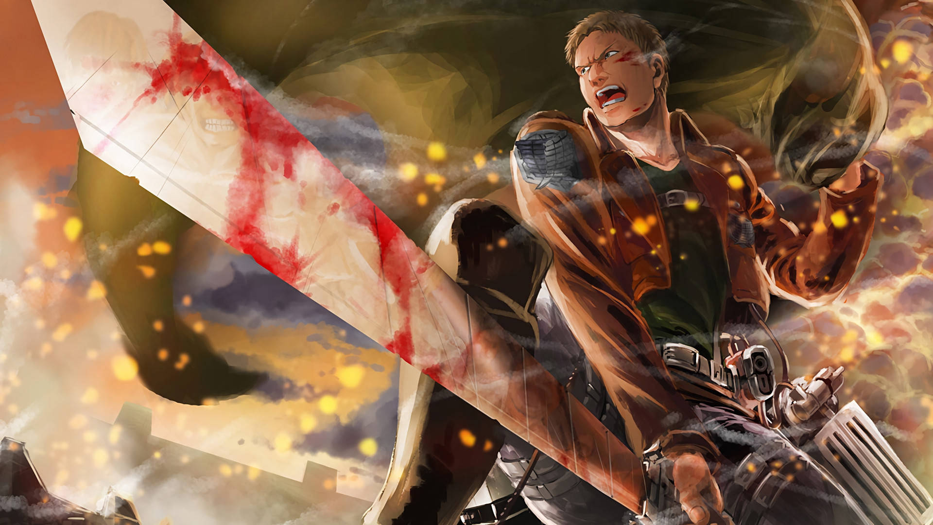 Reiner Braun i Attack on Titan Wallpapers