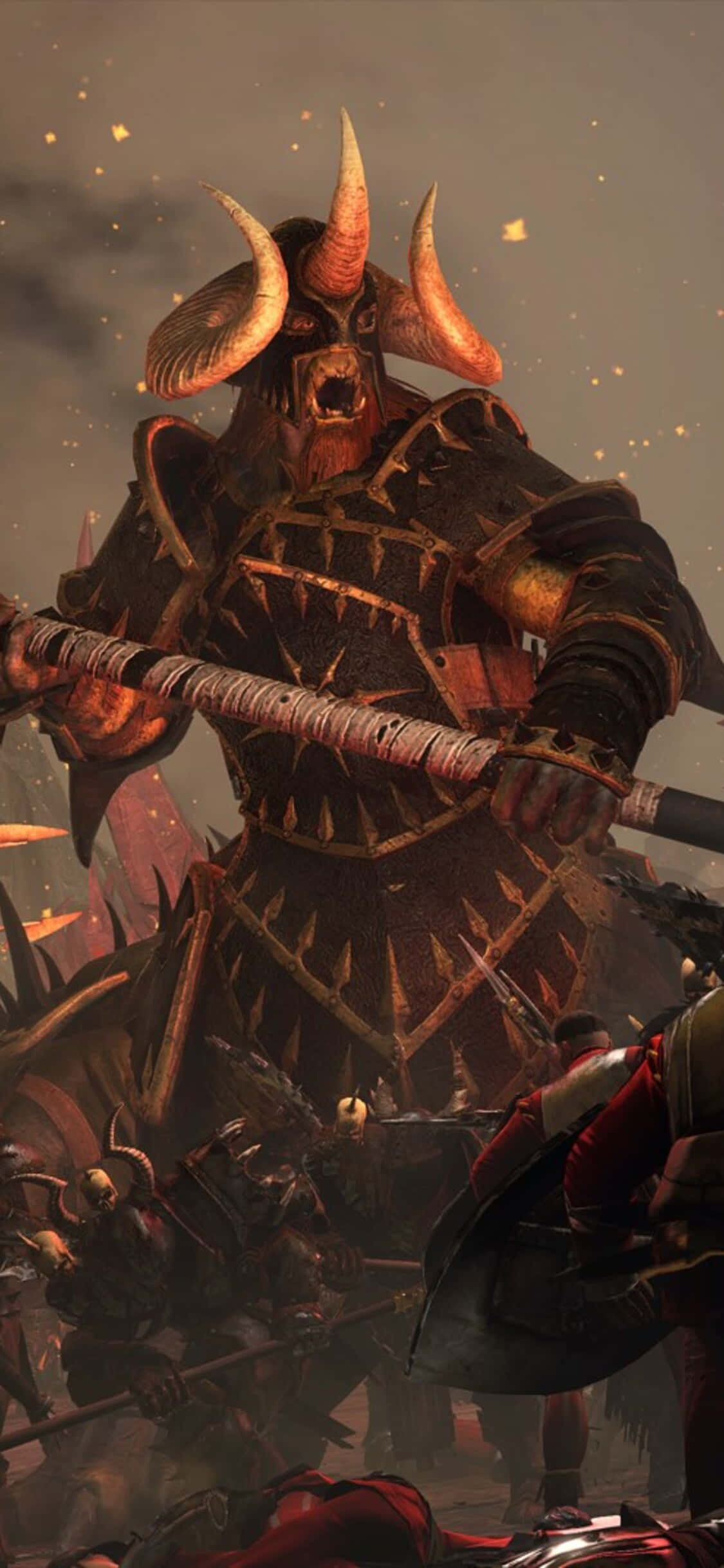 Rejs dig og slut dig til styrkerne i en Total War Warhammer kampagne på din iPhone X Wallpapers