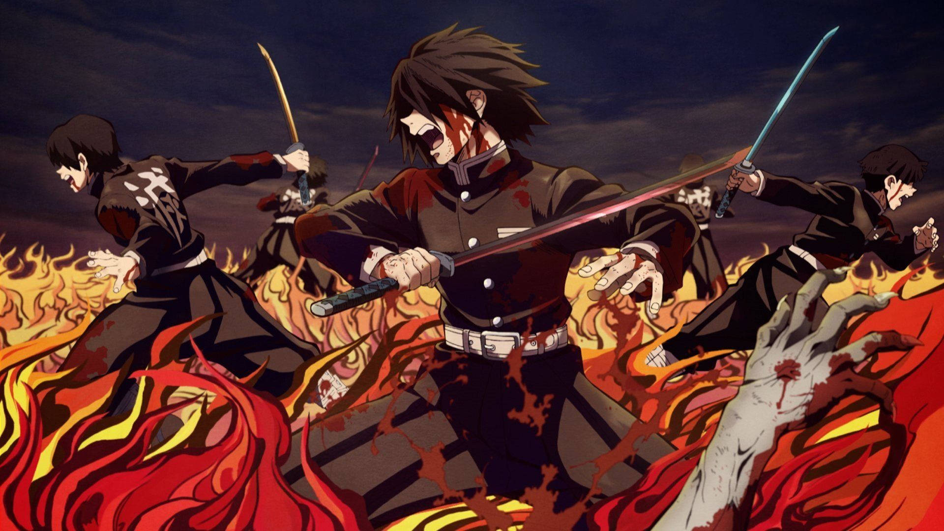 Rejs dig! Sammen med flammerne Wallpapers