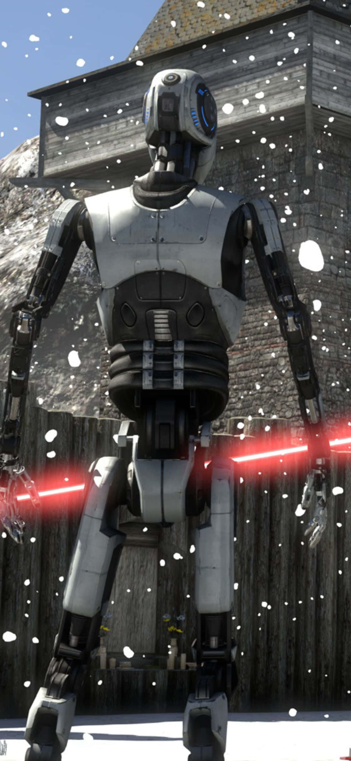 Rejs ind i en virtuel uset verden med The Talos Principle og iPhone X Wallpapers