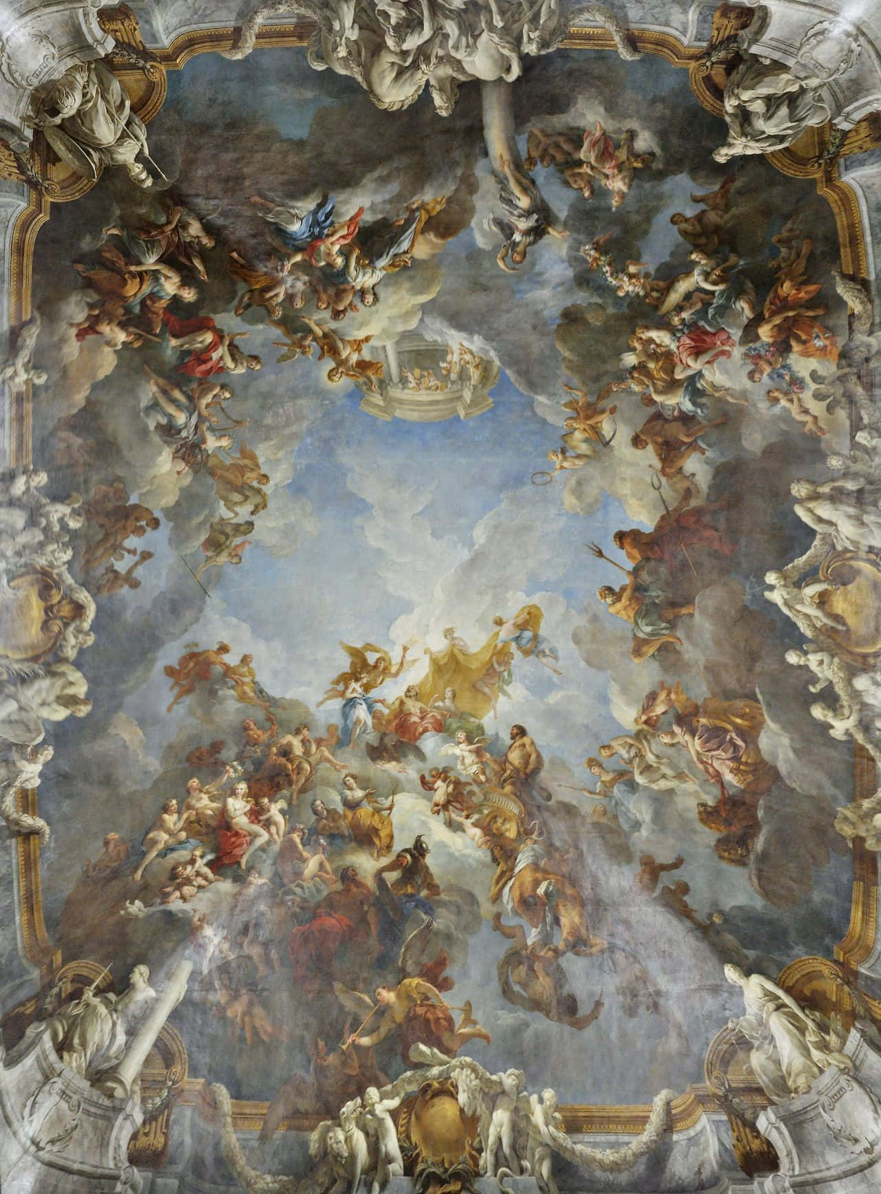Renæssanceæstetik Herkules' Apoteose Wallpapers
