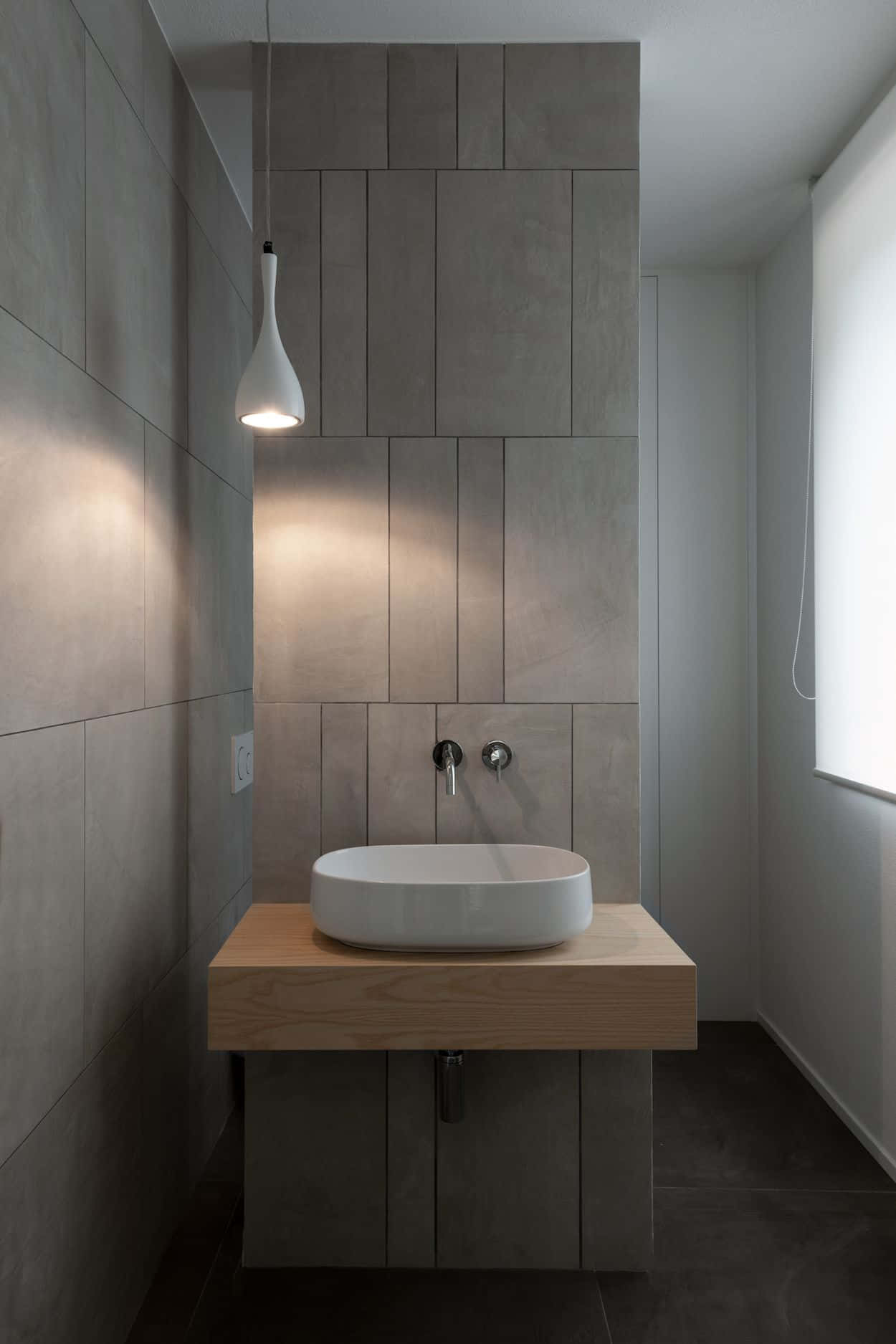 Rent og minimalistisk toilet-design Wallpapers