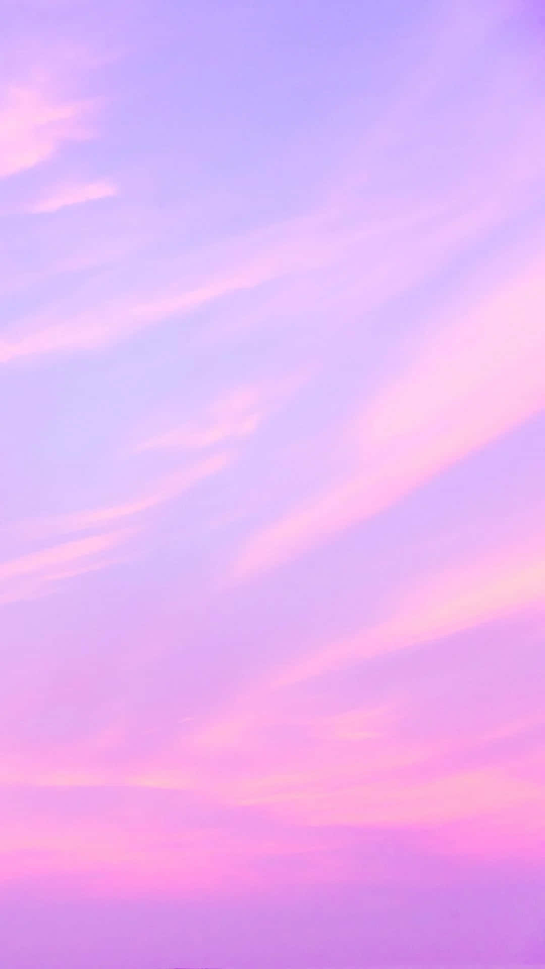 Retro Skyet Lavendel Pastel Lilla Æstetisk Baggrund Wallpapers