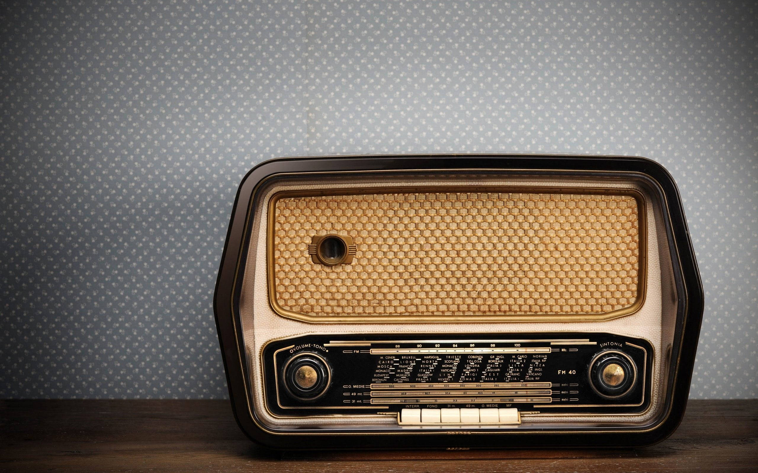 Retro æstetisk radio Wallpapers