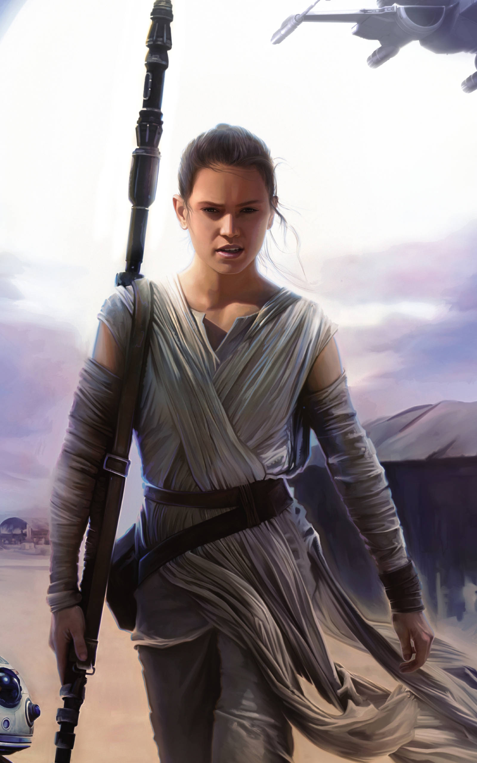 Rey Skywalker Star Wars Tablet Wallpapers