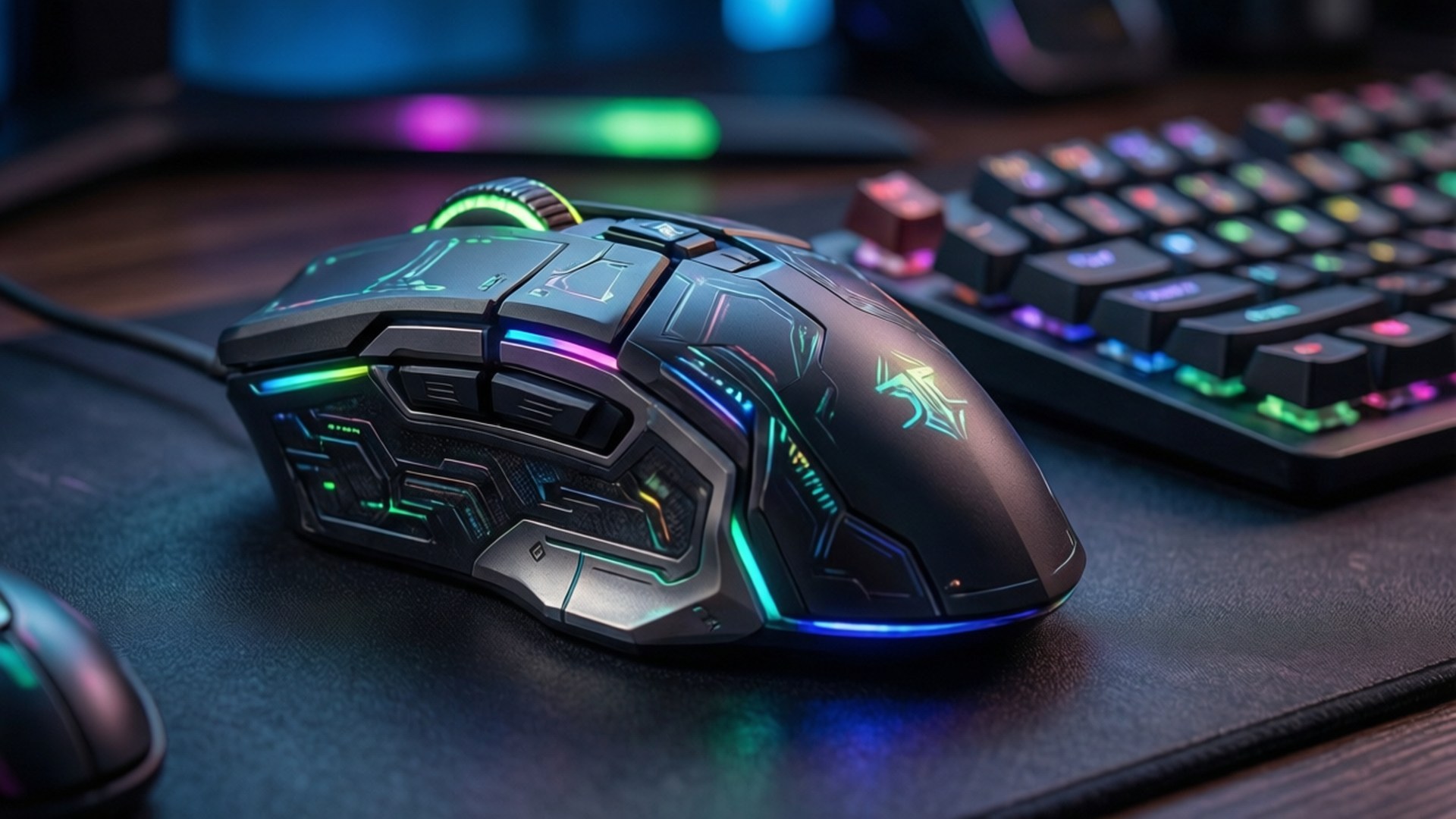 RGB-mus og tastatur Wallpapers