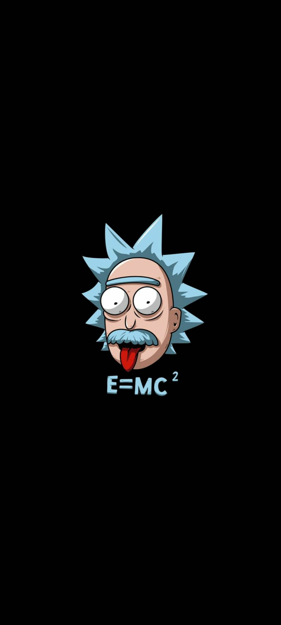 Rick And Morty Cool Einstein Plakat Wallpapers