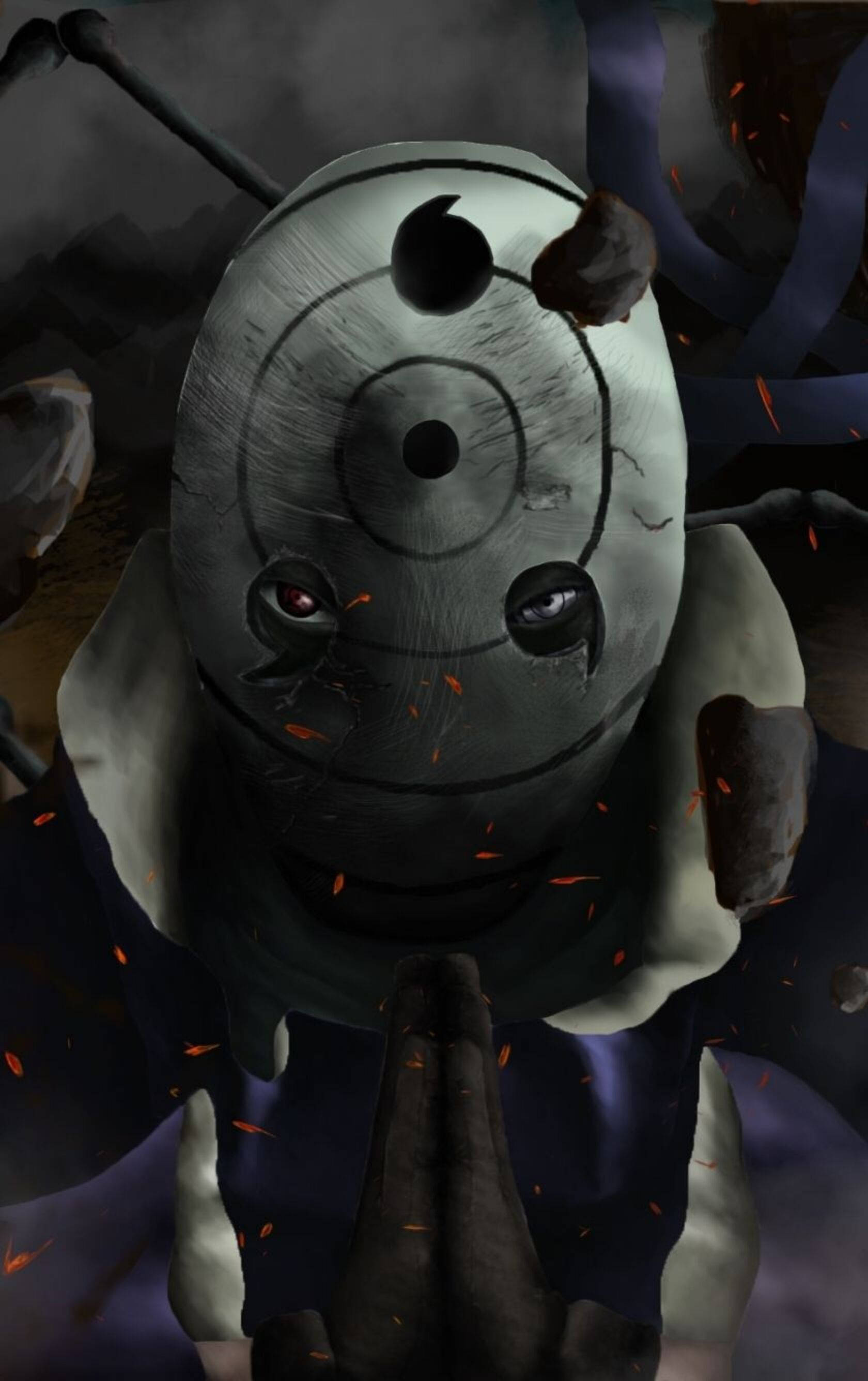 Rinne Sharingan Obito-telefon Wallpapers