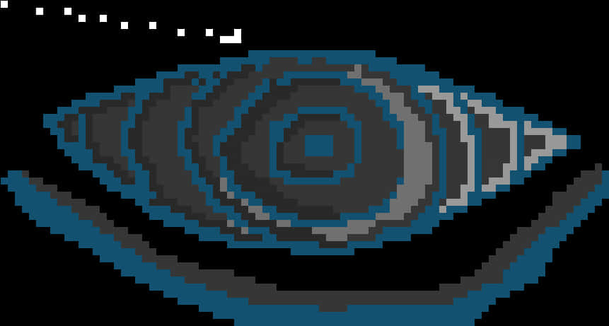 Rinnegan-øje pixelkunst Wallpapers