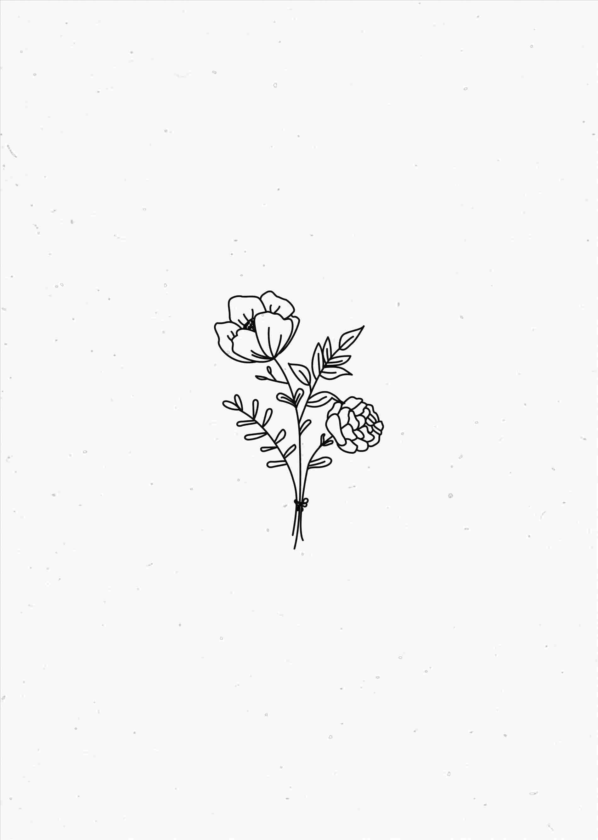 Ro i Enkelhed - En Æstetisk Minimalistisk Baggrund Wallpapers
