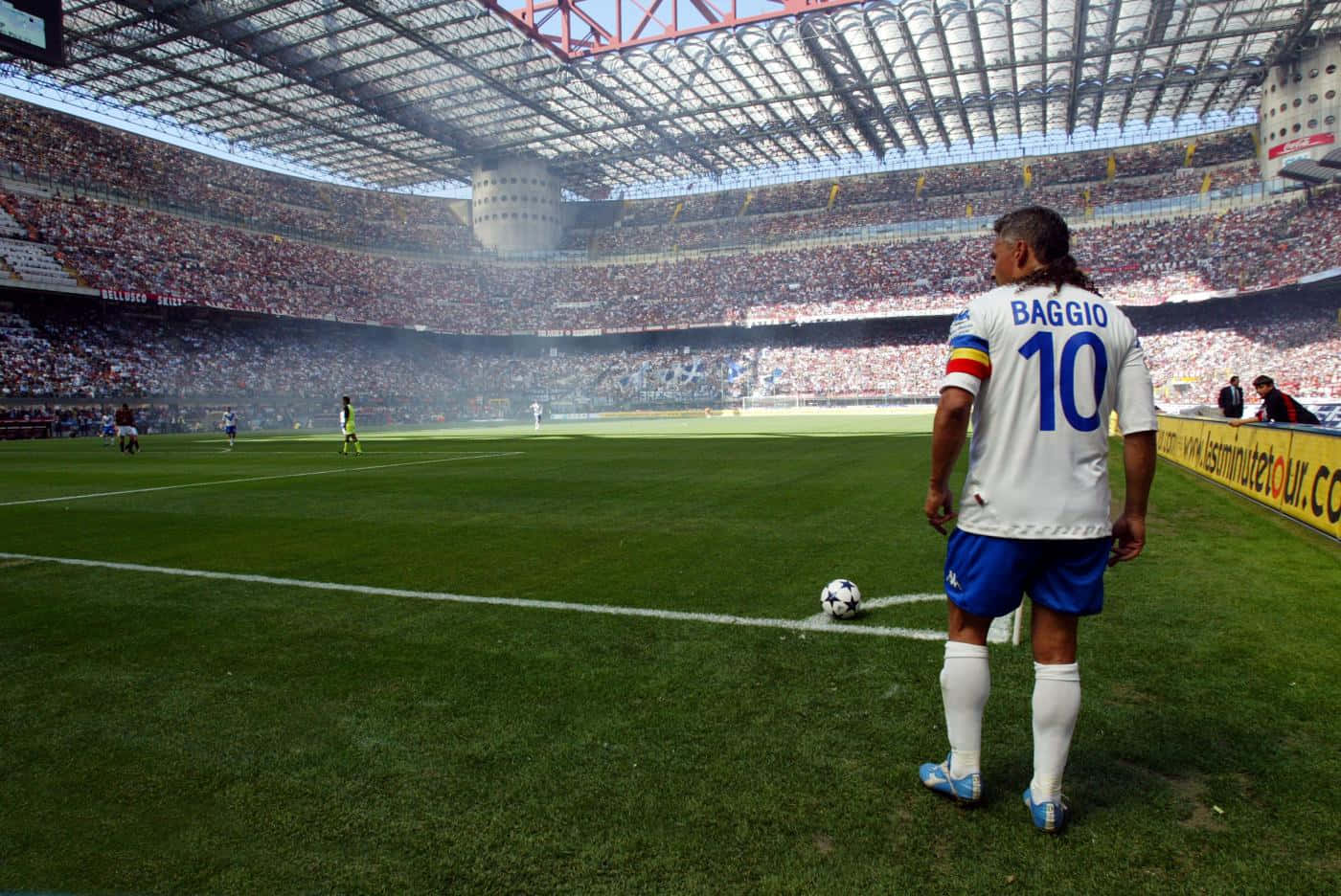 Roberto Baggio San Siro Stadion Fodbold Wallpapers