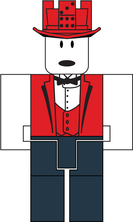 Roblox-karakter i formelt tøj Wallpapers