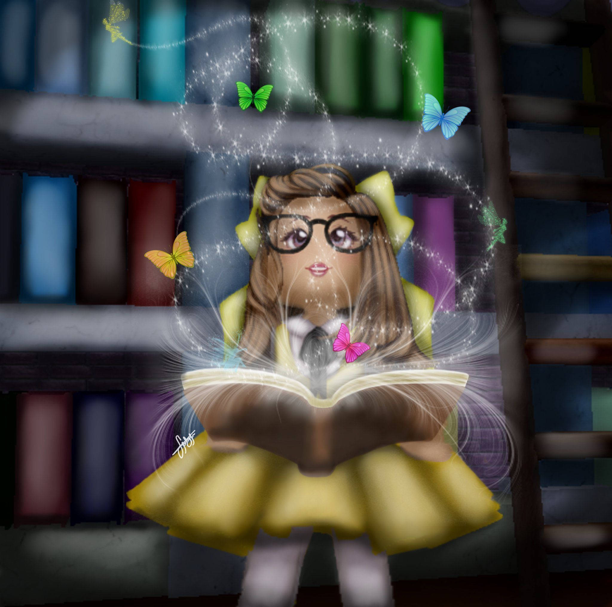 Roblox Royale High Bibliotek Wallpapers