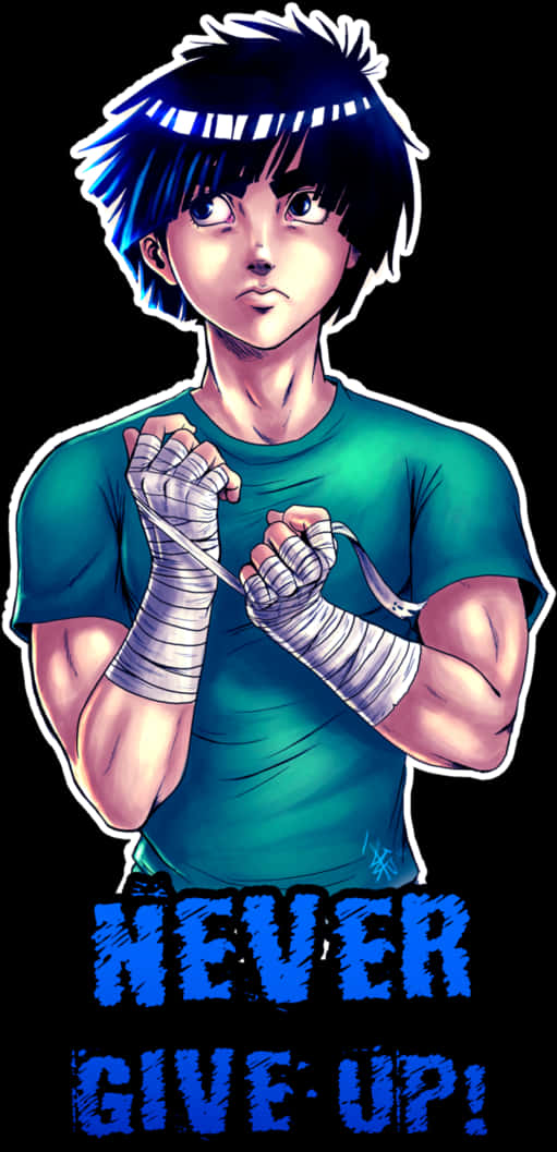 Rock Lee Inspirationskunstværk Wallpapers