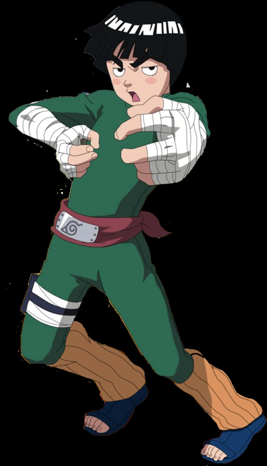 Rock Lee klar til kamp Wallpapers