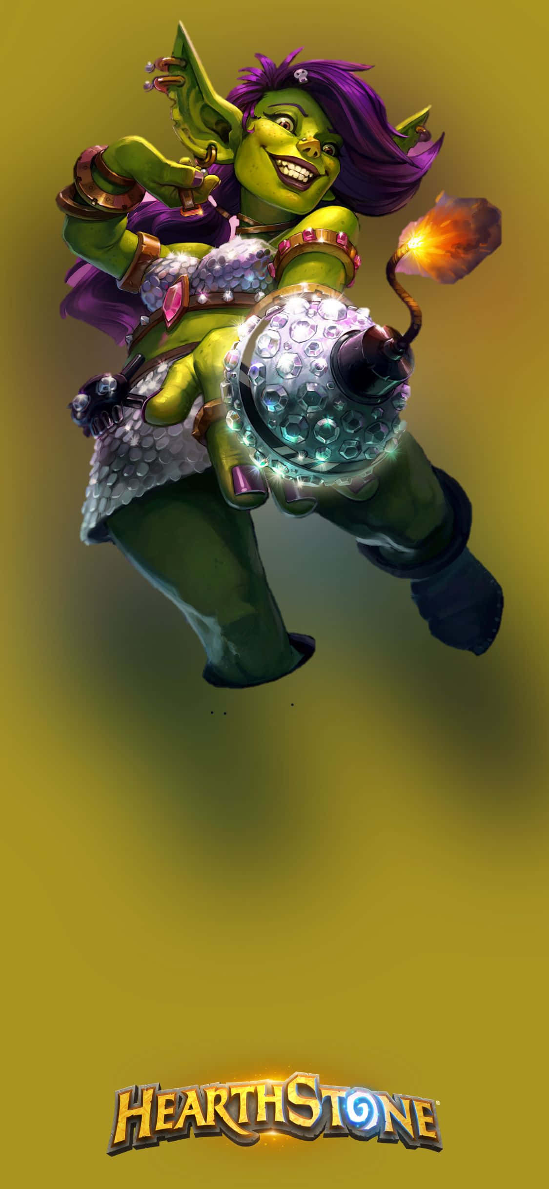 Rocket Augmerchant Baggrund til iPhone XS Hearthstone Wallpapers