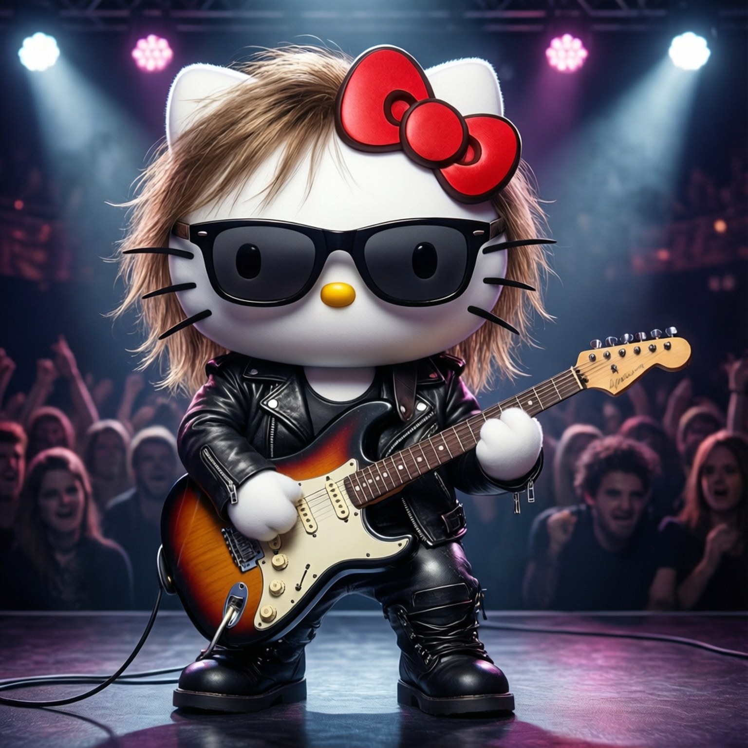 Rockstjerne Hello Kitty Wallpapers