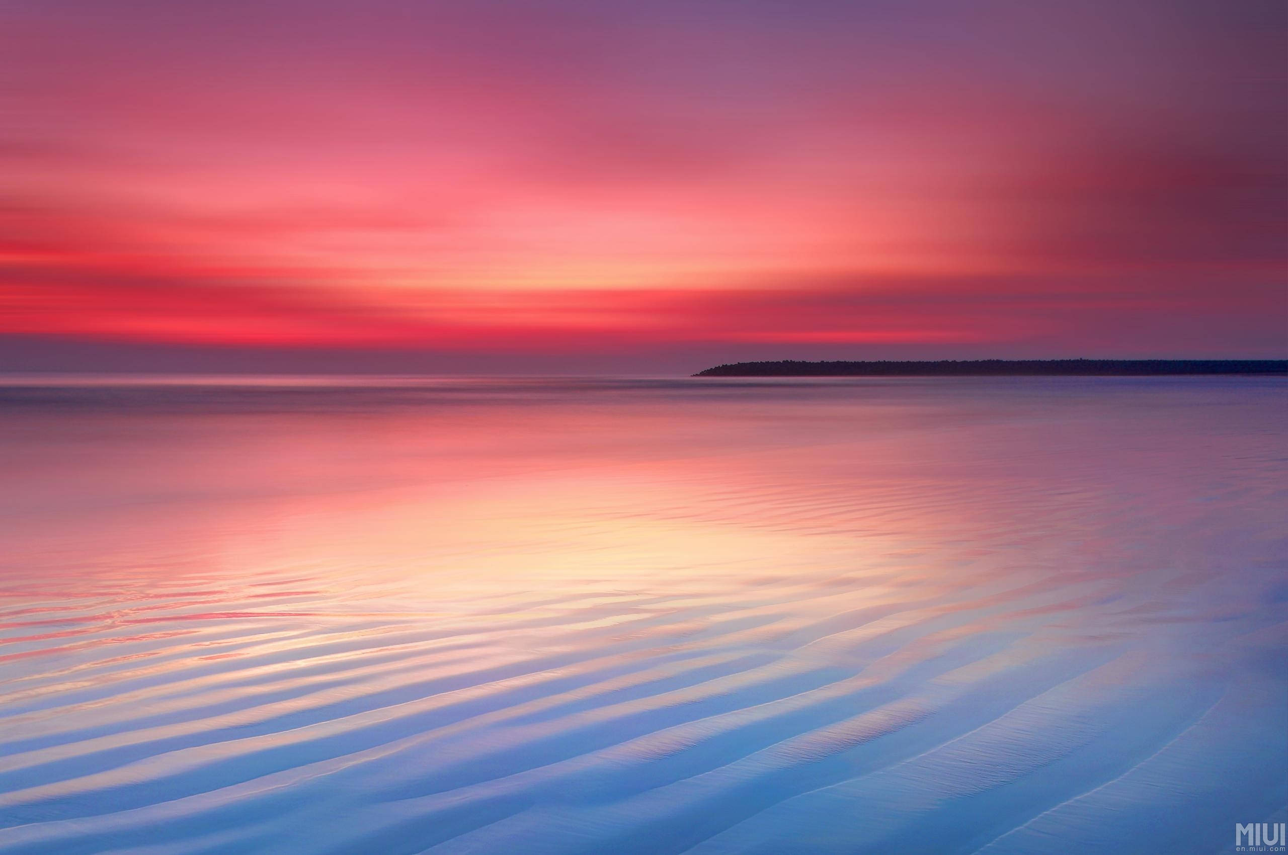 Rød Æstetisk Chromebook Baggrund Wallpapers