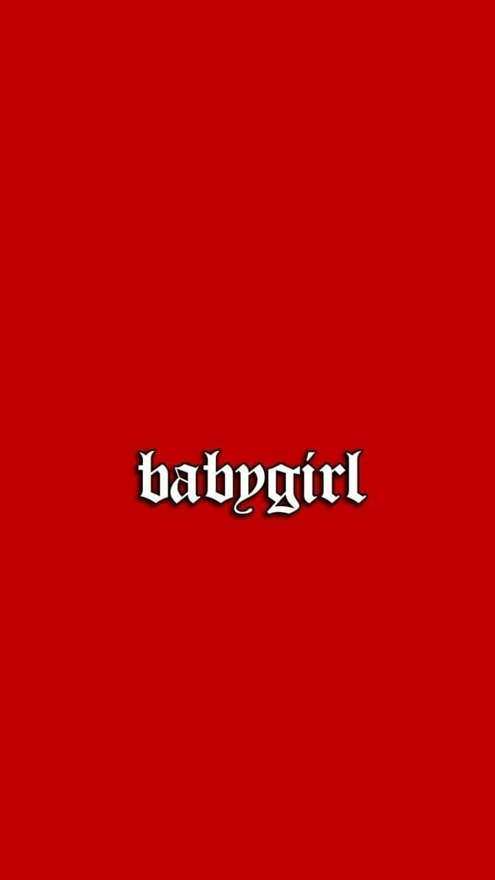 Rød æstetisk Tumblr babygirl Wallpapers