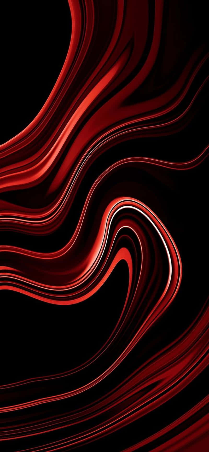 Rød og sort hvirvelbaggrund illustration Wallpapers