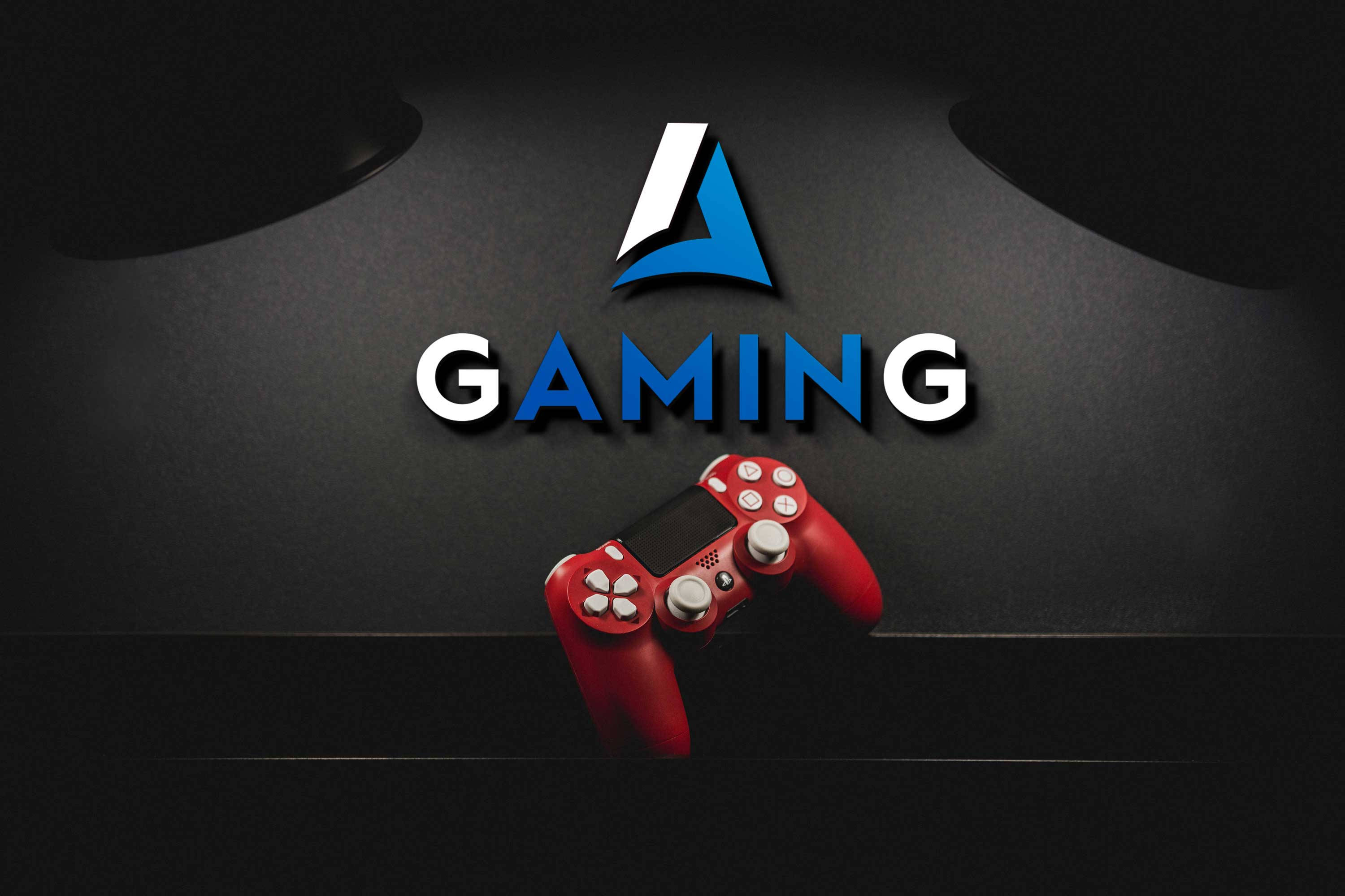 Rød spillecontroller Wallpapers