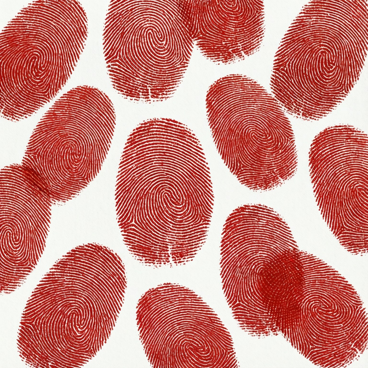 Rødt Fingeraftryksmønster Wallpapers