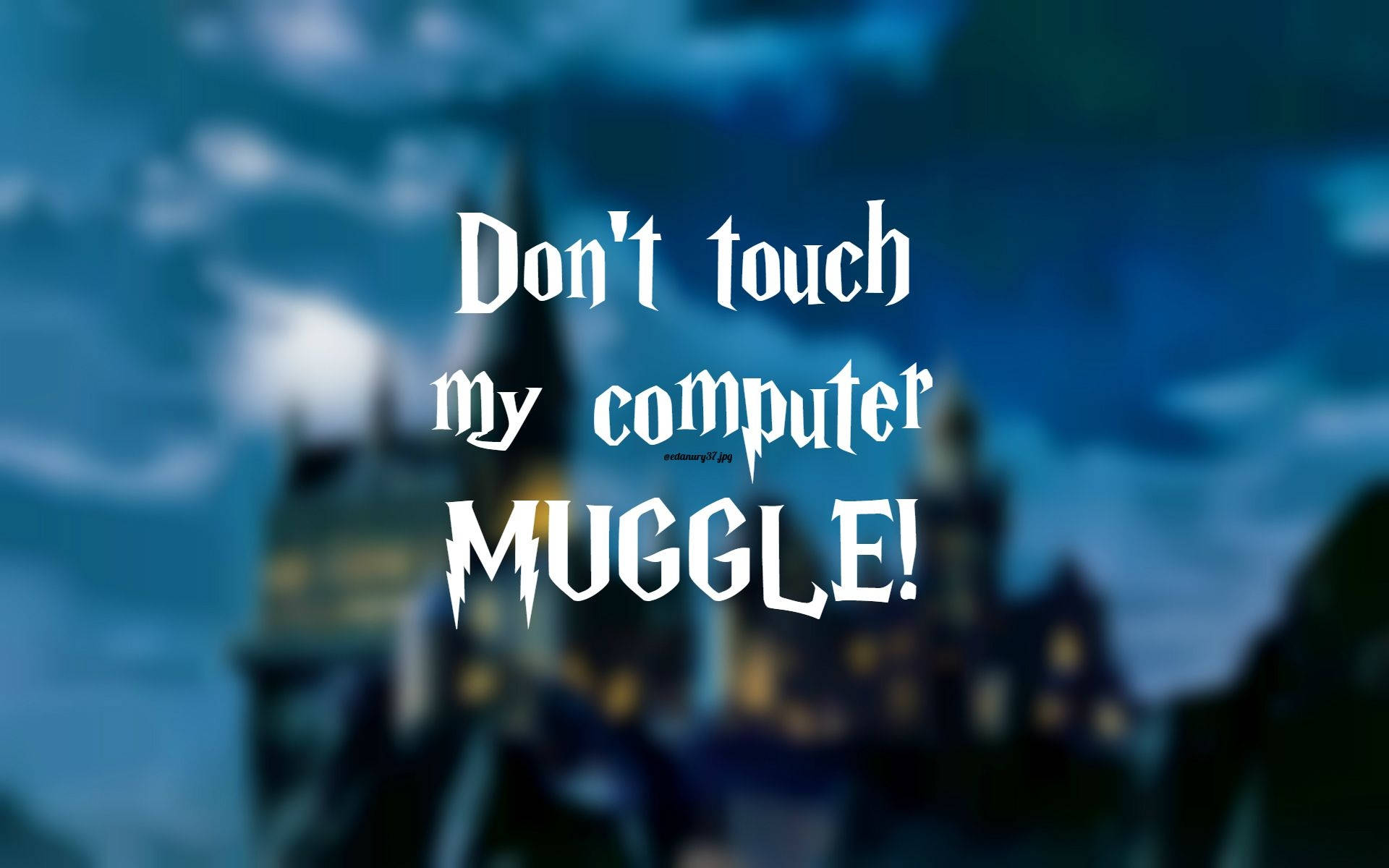 Rør Ikke Min Computer Harry Potter Wallpapers