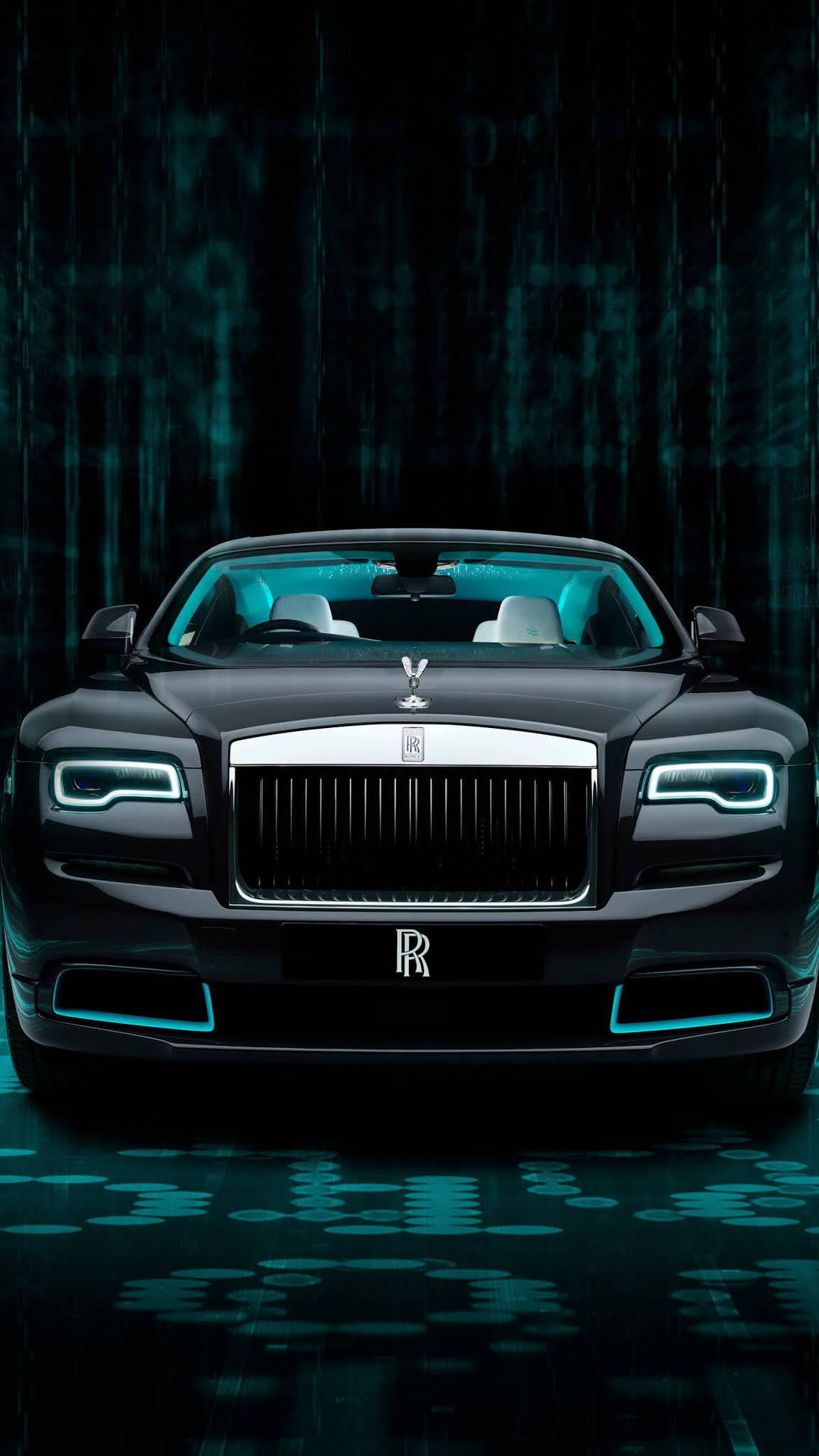 Rolls-Royce 4K Wraith futuristisk æstetik — Æstetisk Wallpapers