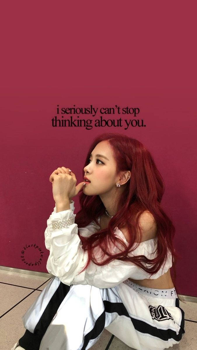 Rose fra Blackpink dagdrømmer om en særlig en Wallpapers