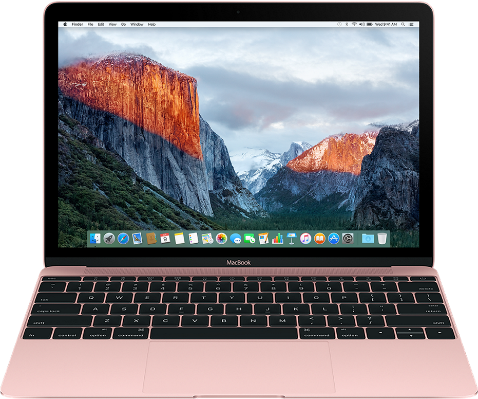 Rose Gold MacBook Pro-skærm Wallpapers