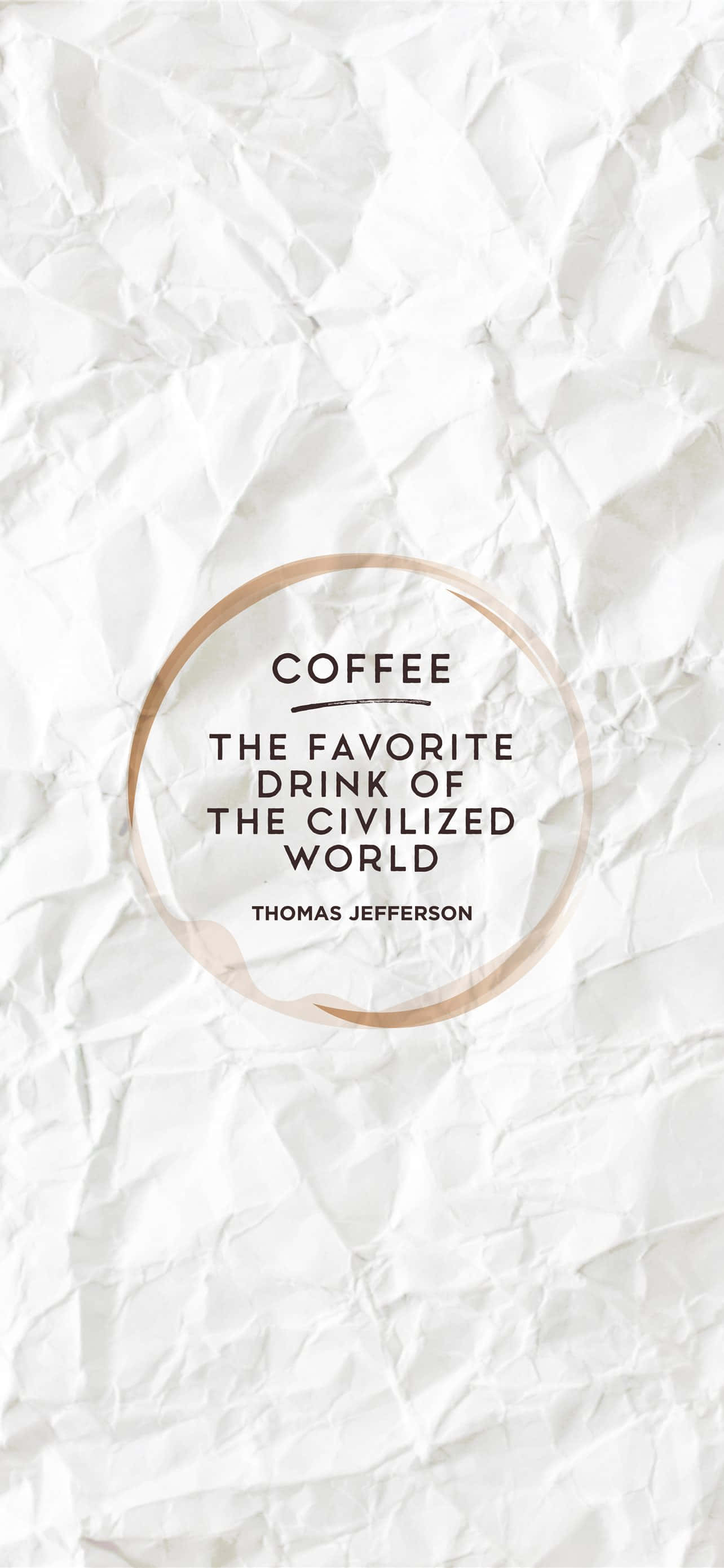 Rose Gold Quotes Kaffe Wallpapers