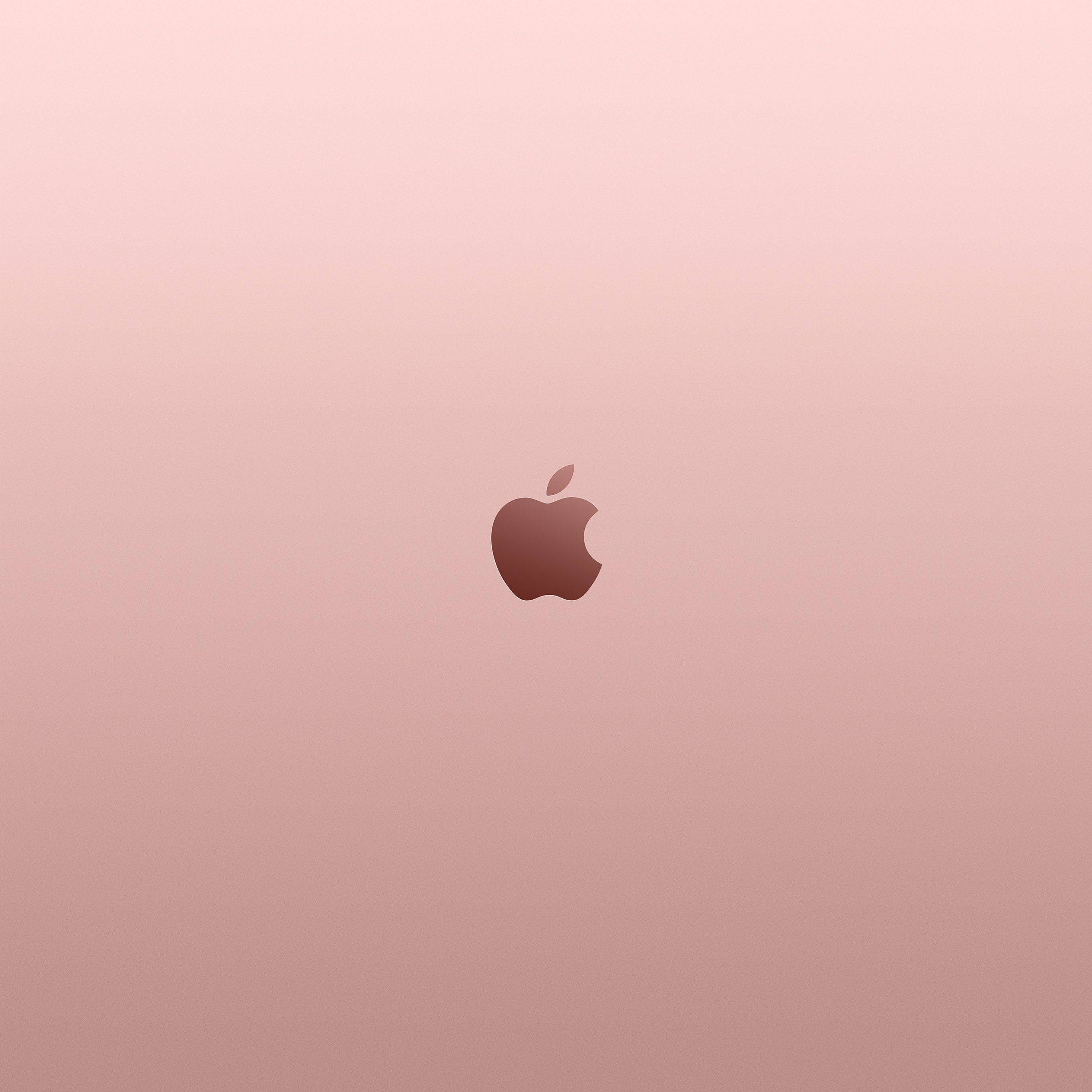 Rose Gold Æstetisk Apple Logo Wallpapers