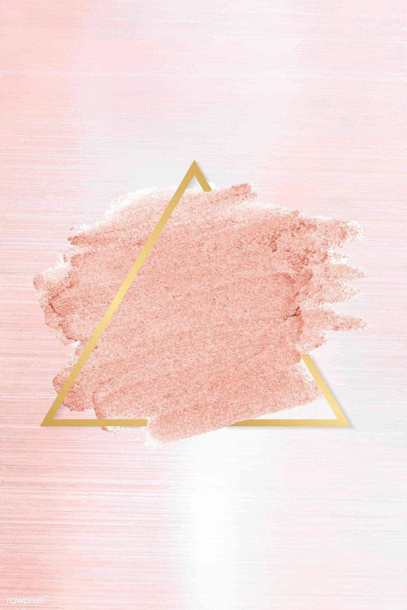 Roséguld æstetisk maleri Wallpapers