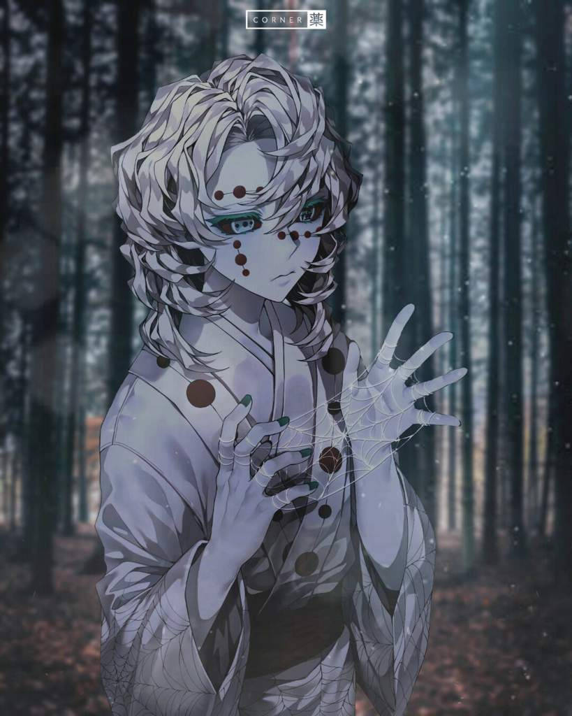 Rui Demon Slayer i skoven Wallpapers