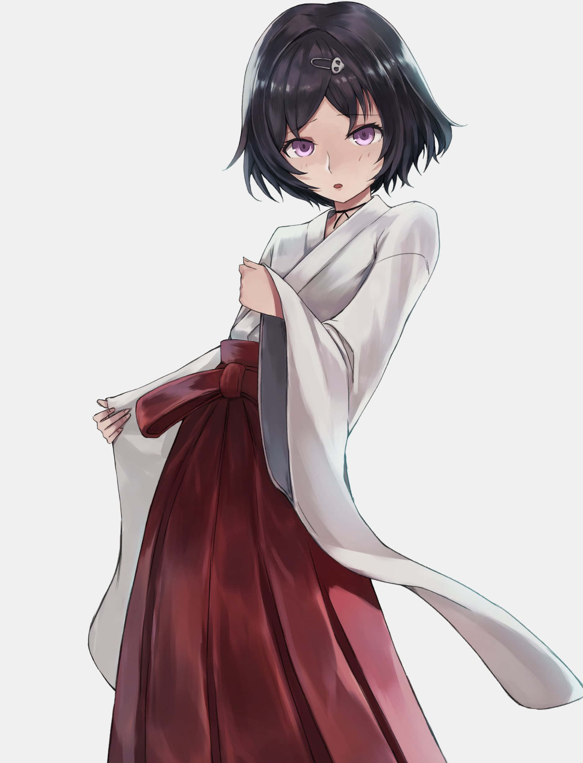 Ruka Urushibara i et fredfyldt øjeblik Wallpapers