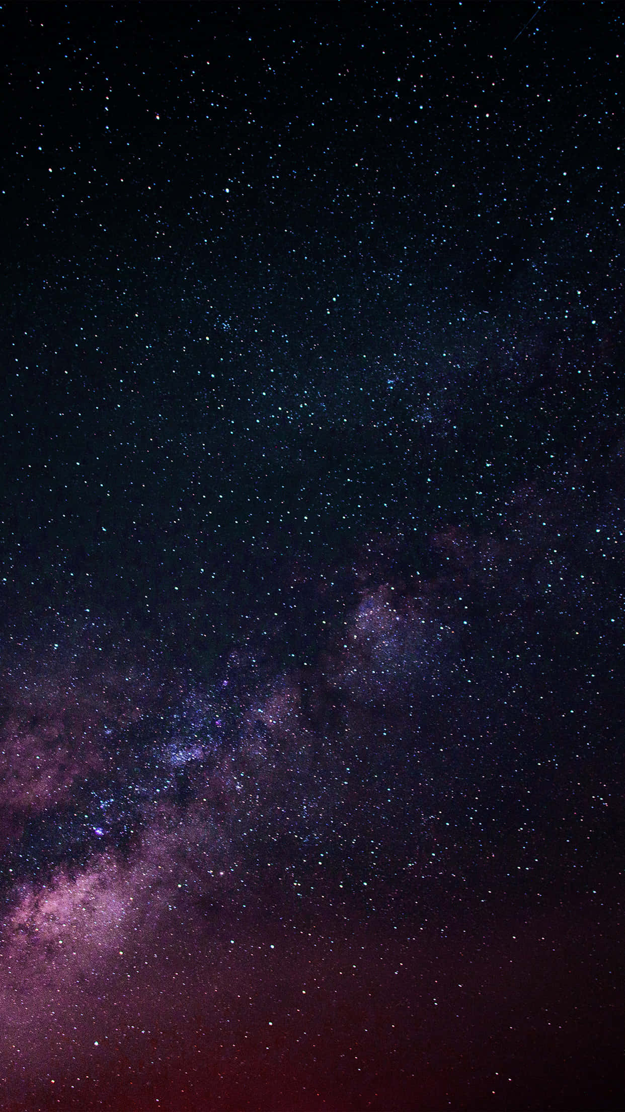 Rumbaggrund med gazetåge og stjerner Wallpapers