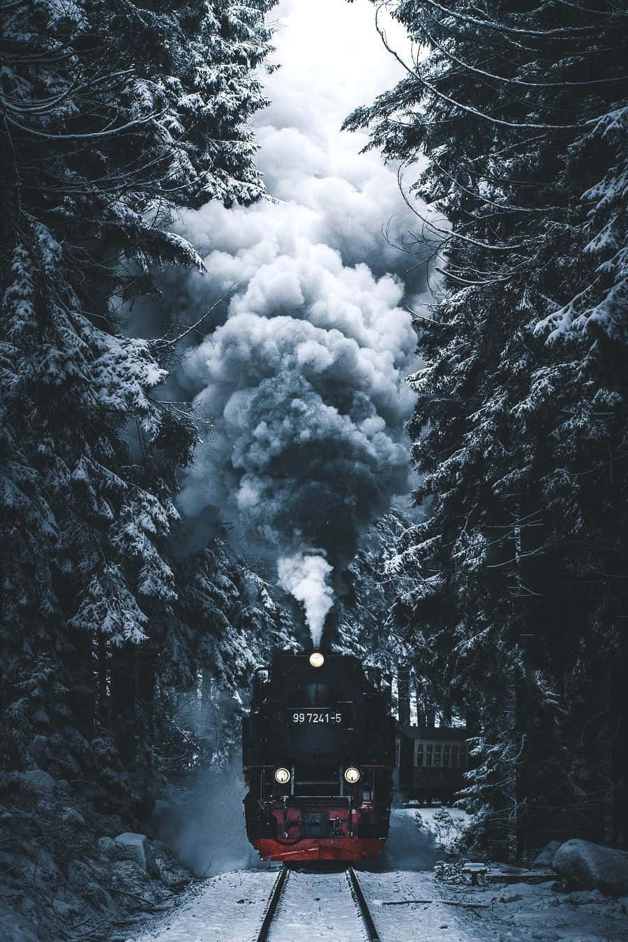 Rygende Tog Hyggelig Vinter Tumblr Wallpapers
