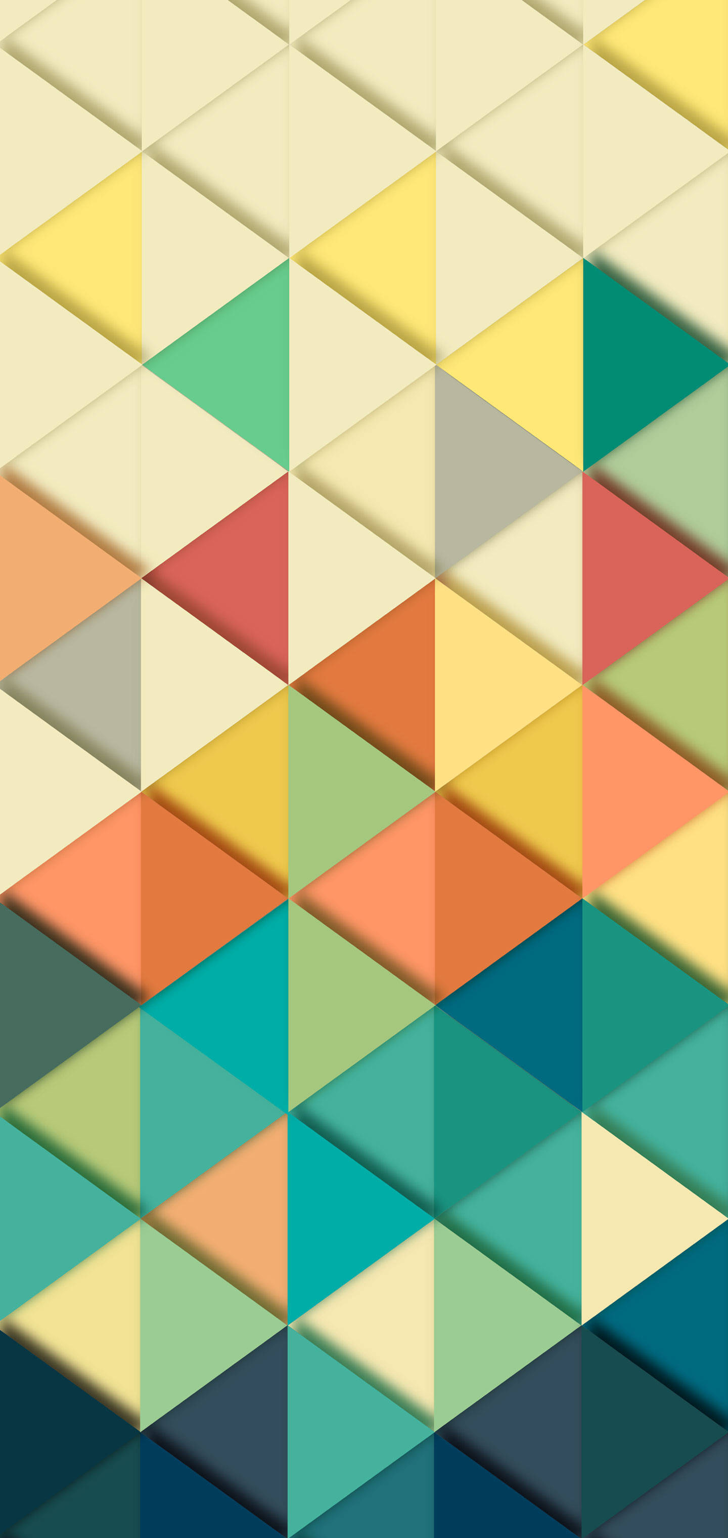S10+ farverig abstrakt Wallpapers