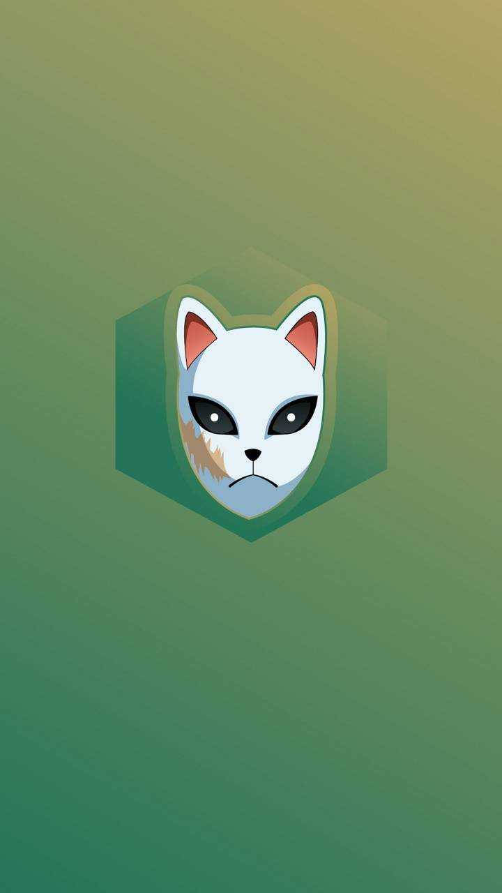 Sabito Demon Slayer Maske Vektorkunst Wallpapers