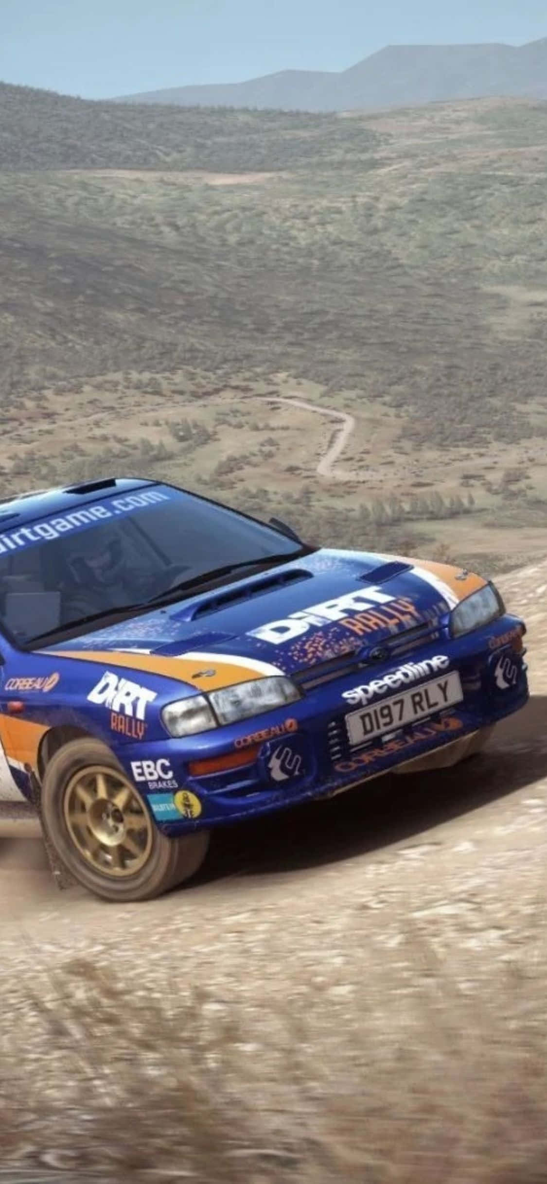 Sæt dig bag rattet og tag udfordringen op i Dirt Rally med din iPhone Xs Wallpapers