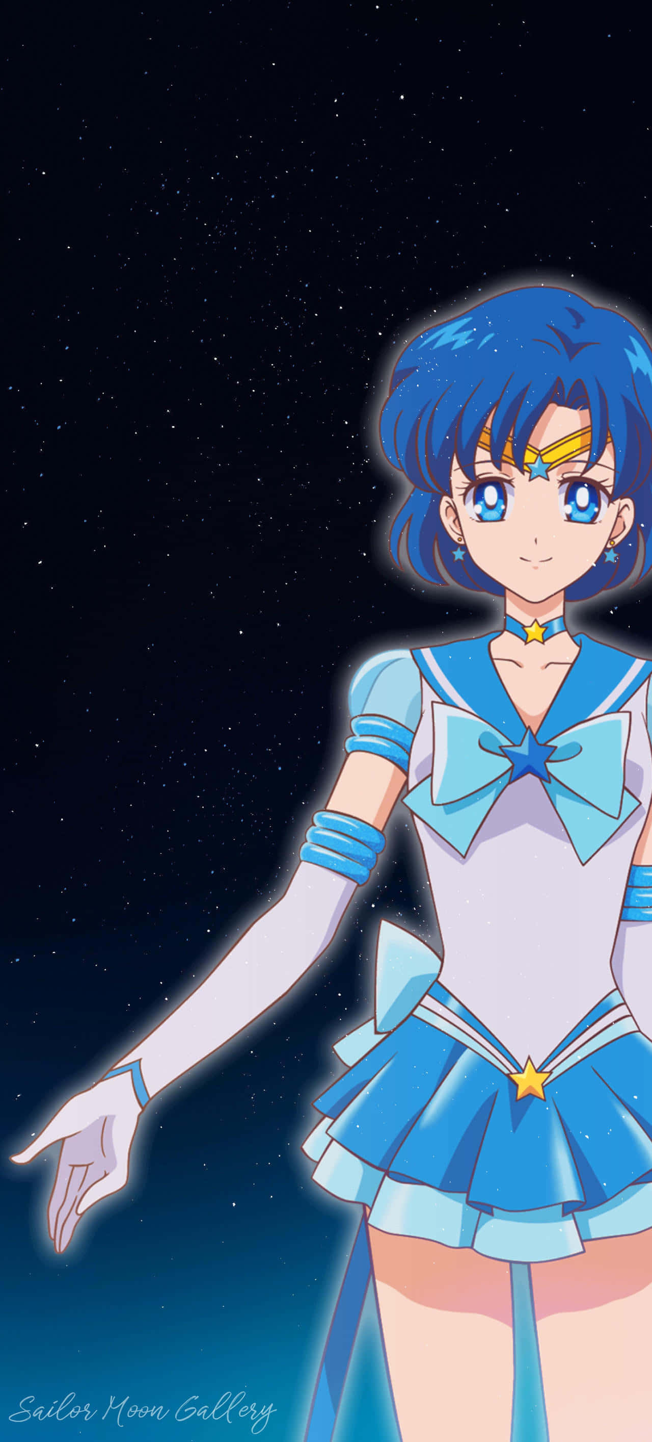Sailor Mercury, en Vogter af Kærlighed og Retfærdighed Wallpapers