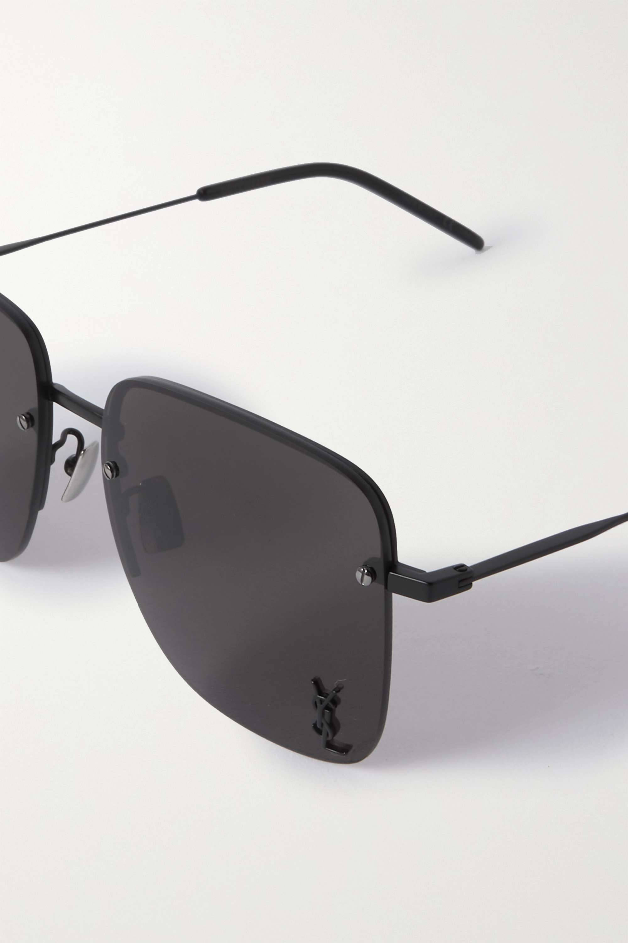 Saint Laurent Firkantet metal solbriller Wallpapers