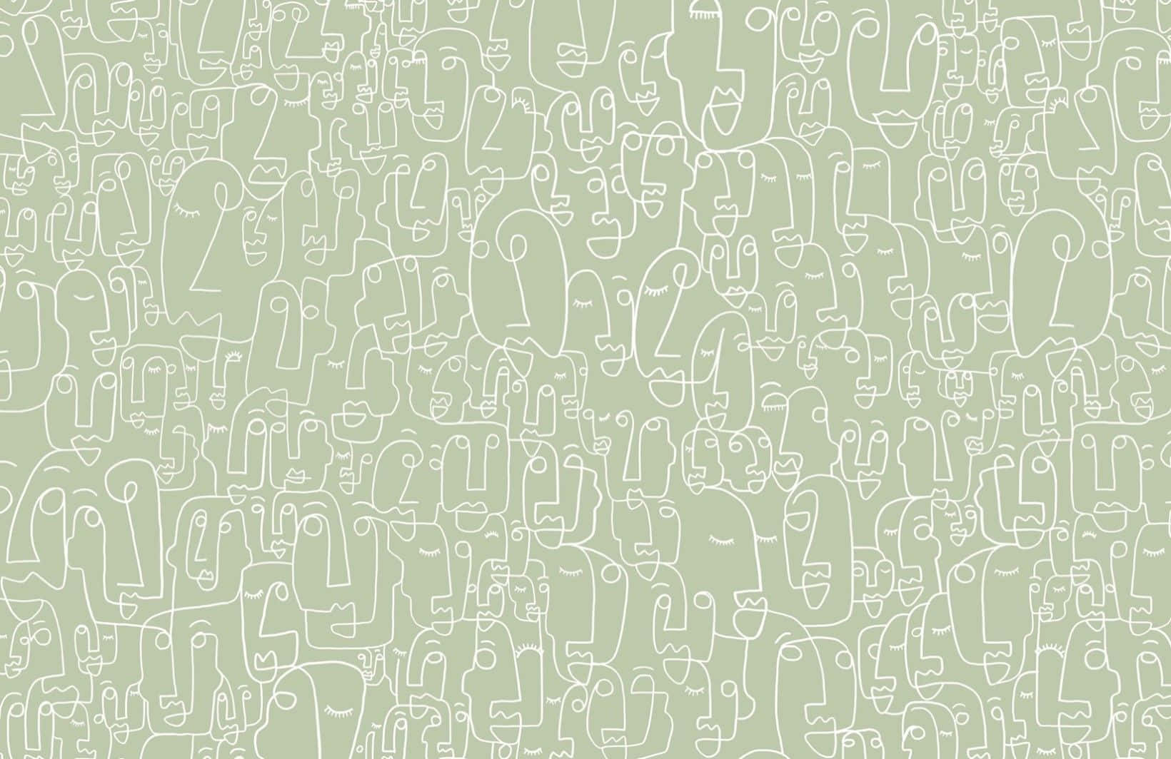 Salviegrøn æstetisk baggrund Wallpapers