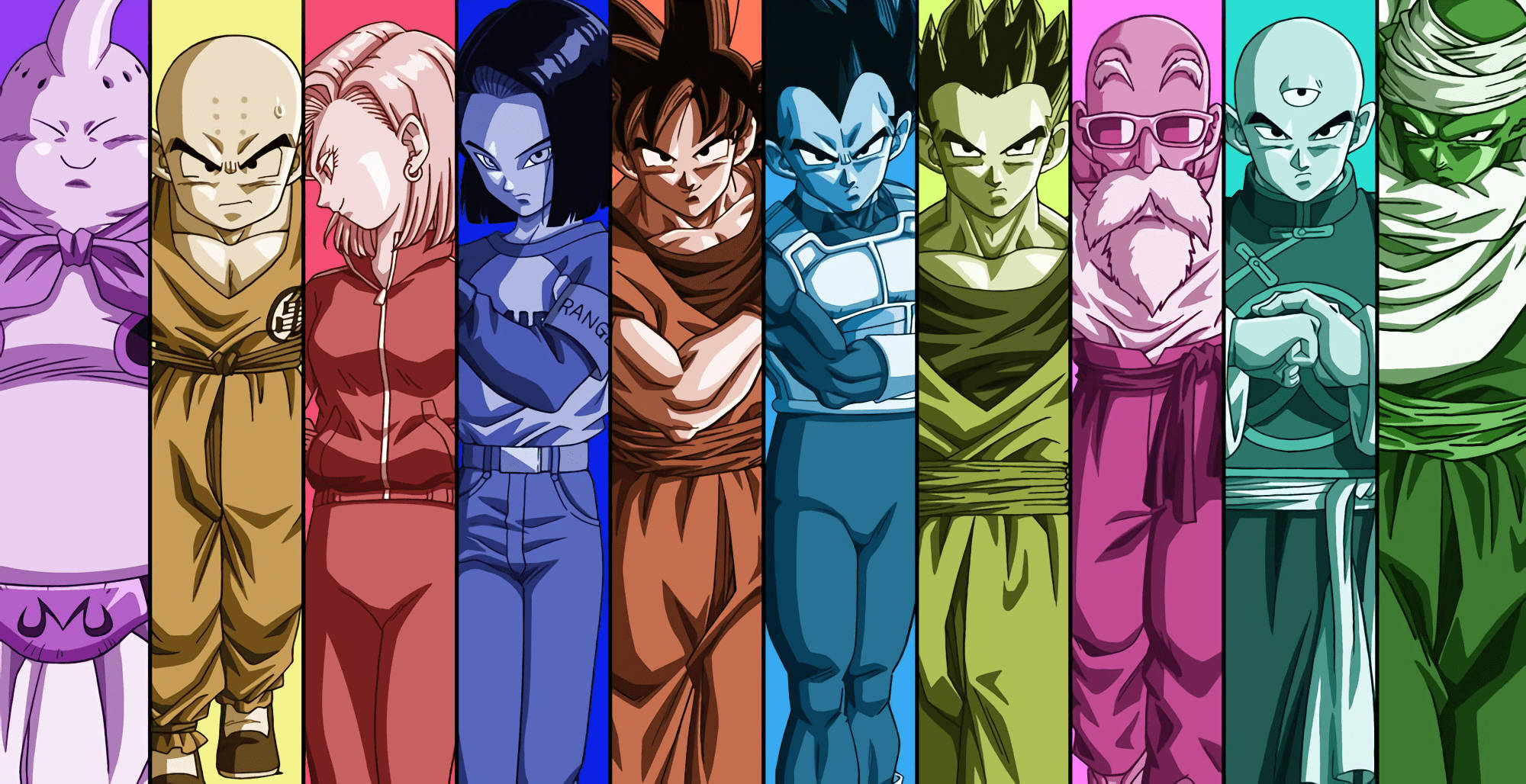Samles til et actionfyldt eventyr med de ikoniske figurer fra Dragon Ball Wallpapers