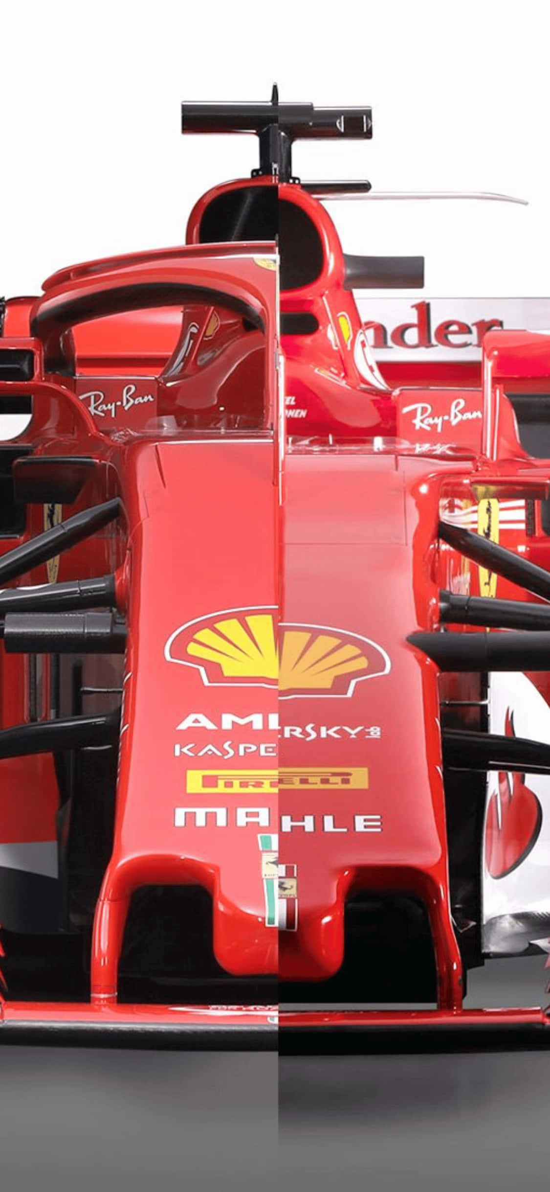 Sammenligningskollage iPhone Xs F1 2018 Baggrund Wallpapers