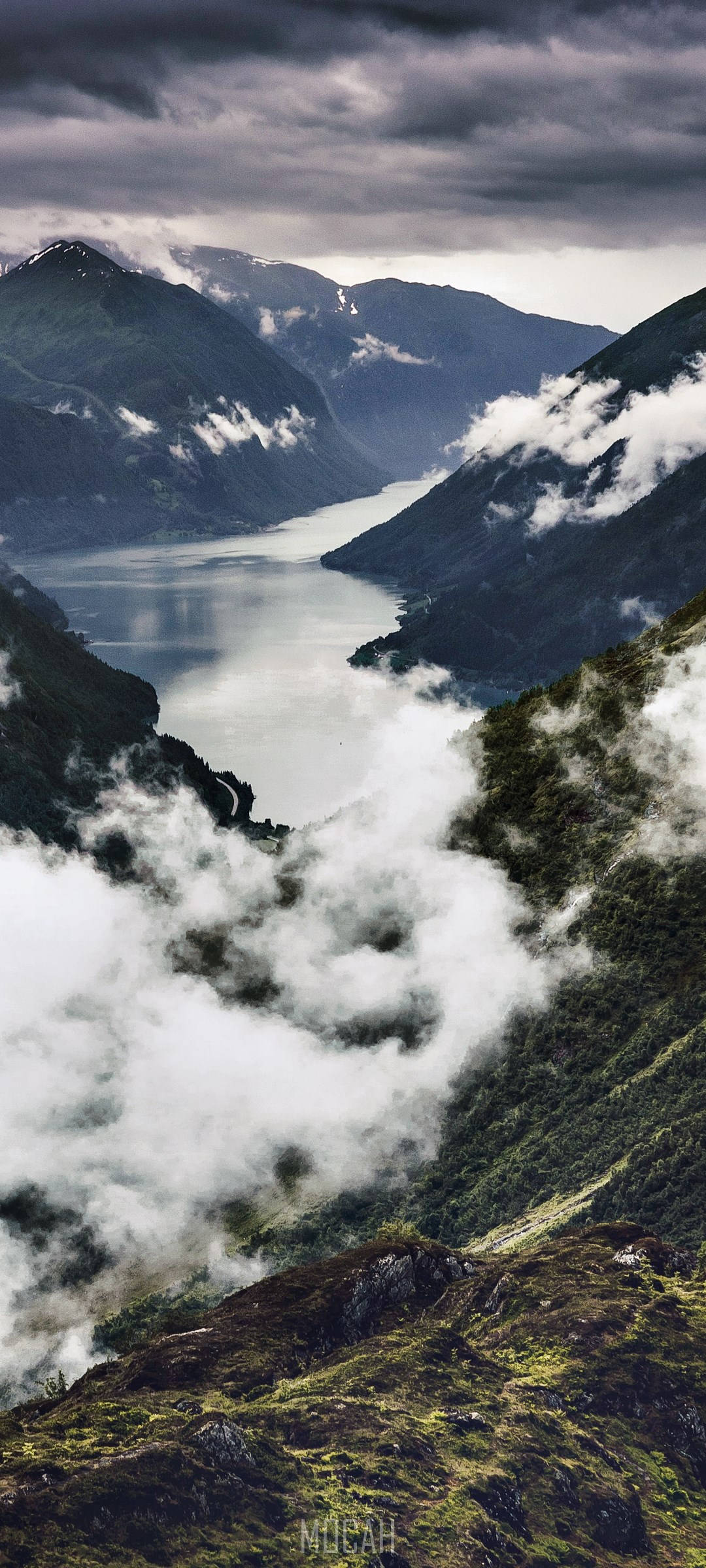 Samsung A71 Bjergkløft Wallpapers