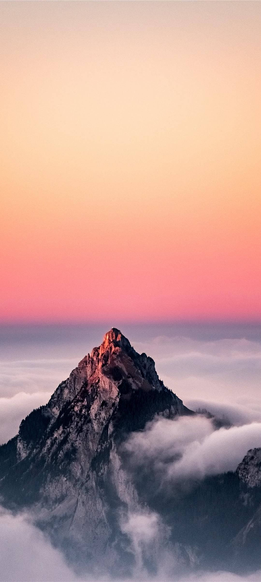 Samsung A71 Bjergtop Wallpapers