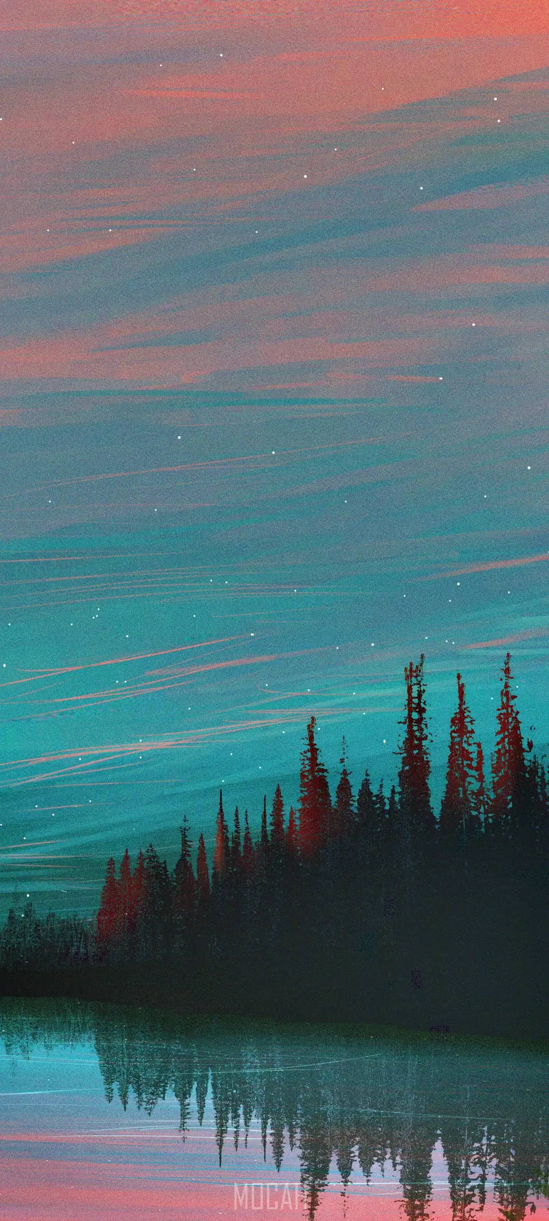 Samsung A71 oliekunst Wallpapers