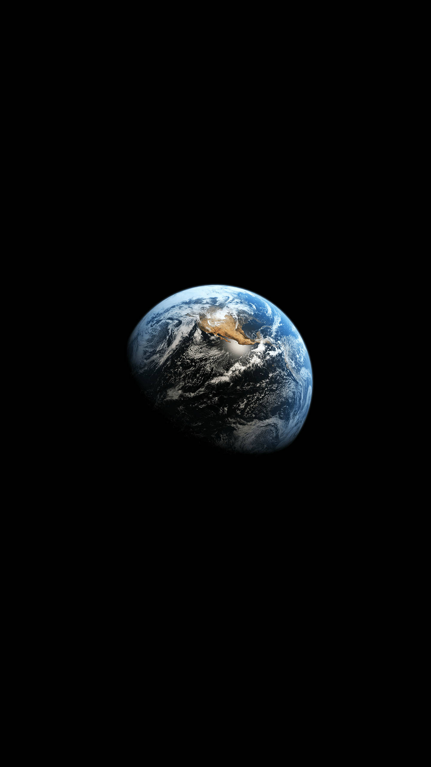 Samsung Galaxy 4K Jorden i det mørke univers Wallpapers