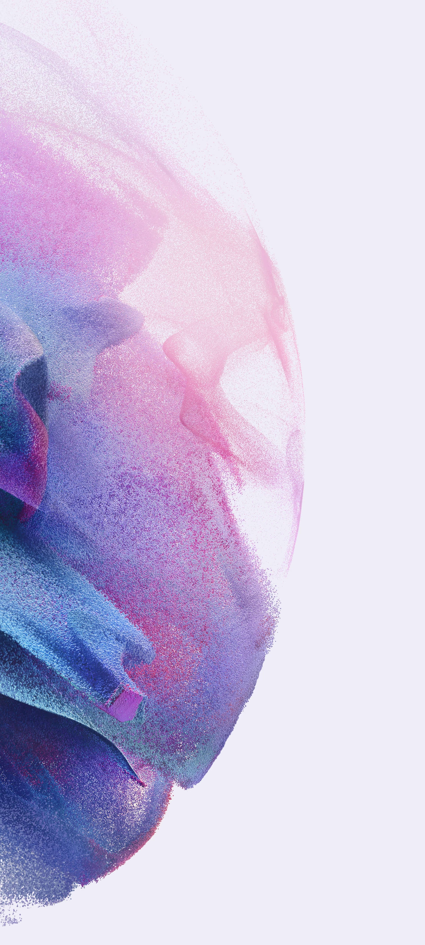 Samsung Galaxy 4K lyserød blå gradient røg Wallpapers